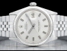 Rolex Datejust 36 Argento Wide Boy Jubilee Silver Lining Dial  Watch  1601 